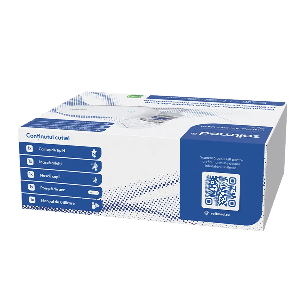 Inhalator Salin Uscat Dry Salt Inhaler Tip N, Saltmed