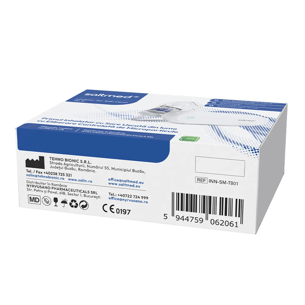 Inhalator Salin Uscat Dry Salt Inhaler Tip N, Saltmed
