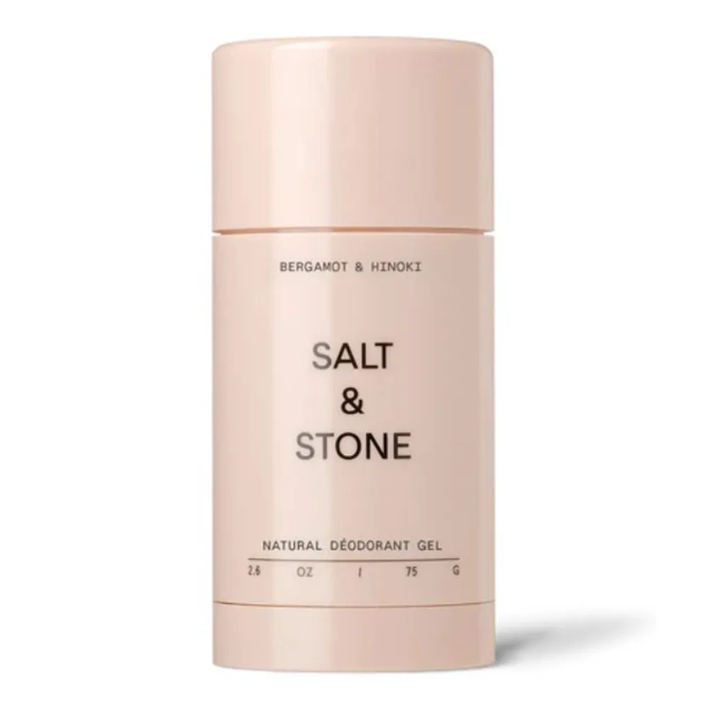 Deodorant Natural Piele Sensibila cu Bergamot si Hinoki, 75g, Salt&Stone