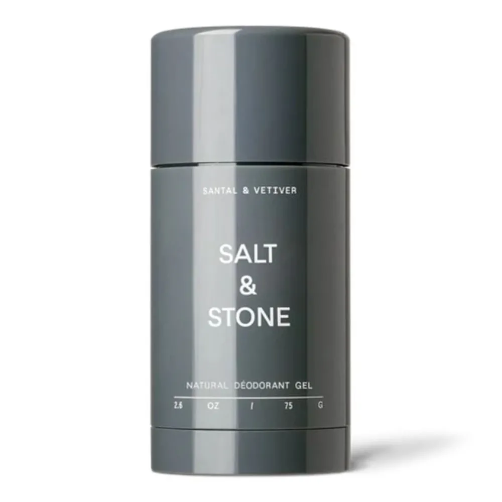 Deodorant Natural Piele Sensibila cu Santal si Vetiver, 75g, Salt&Stone