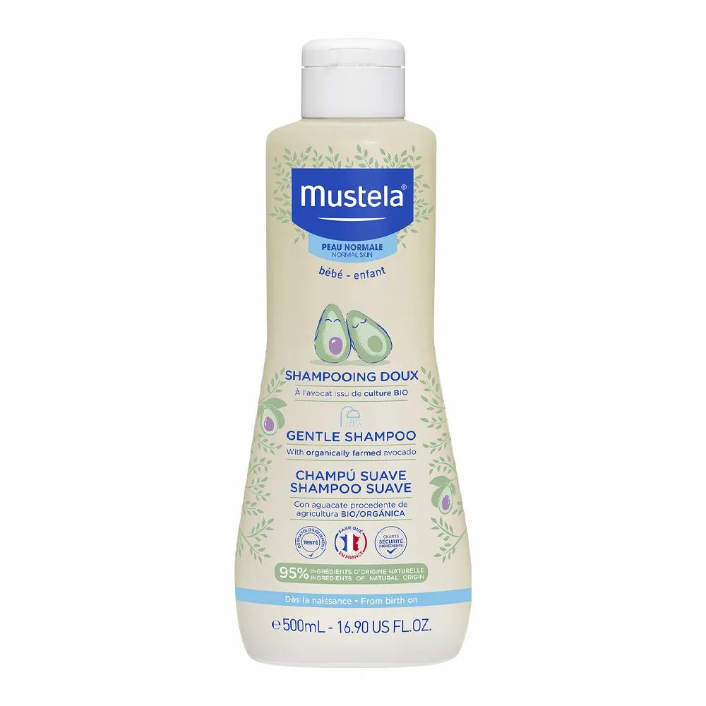 Sampon delicat pentru bebelusi, 500ml, Mustela