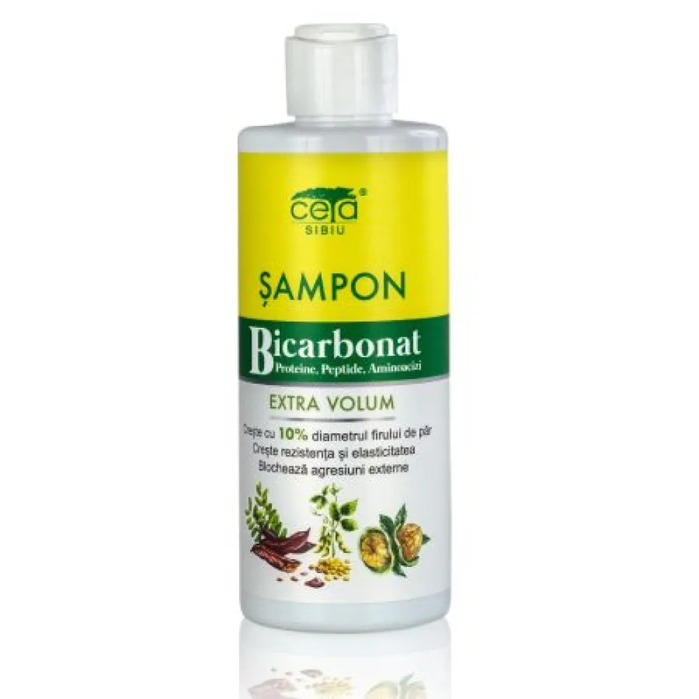 Sampon pentru Extra Volum cu Bicarbonat, 200ml, Ceta Sibiu