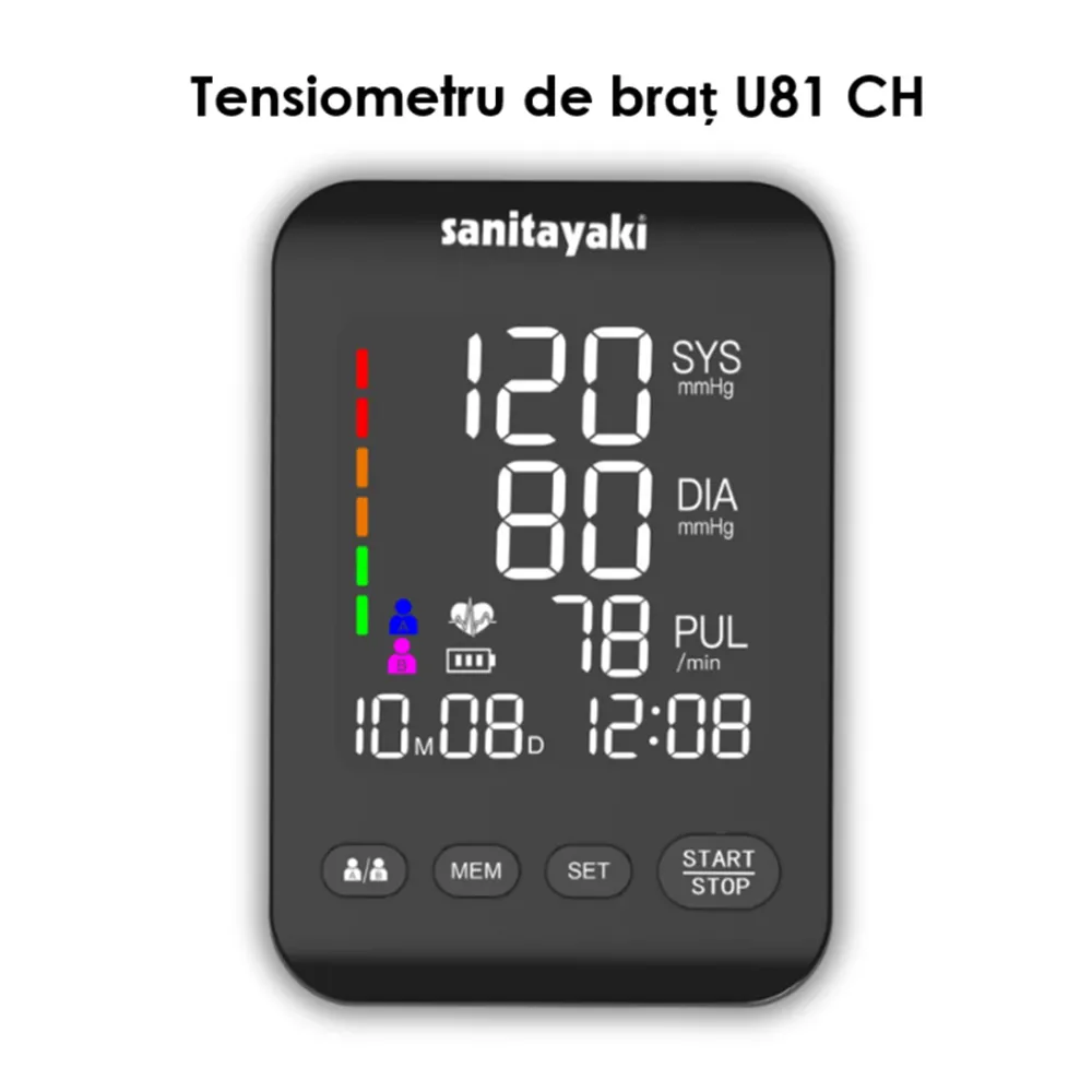 Tensiometru Automat de Brat U81CH, Sanitayaki