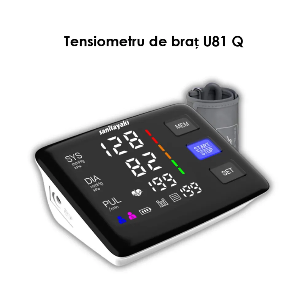 Tensiometru Automat de Brat U81Q, Sanitayaki