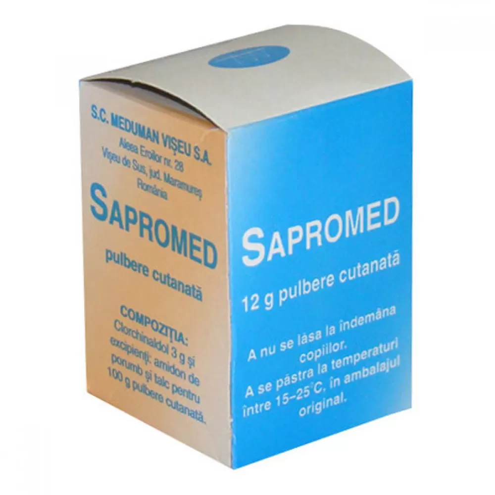 Sapromed 3%-pulbere x 12 g-Meduman
