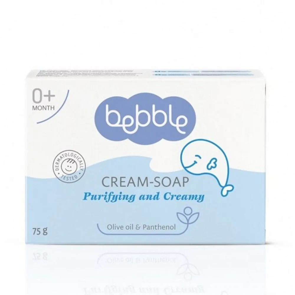 Sapun crema cu masline, 75g, Bebble