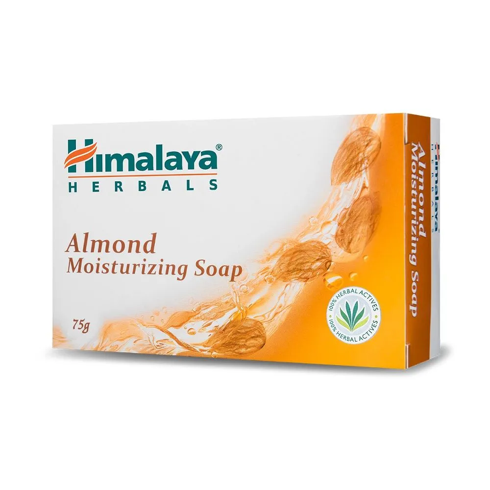 Sapun hidratant cu migdale, 75g, Himalaya