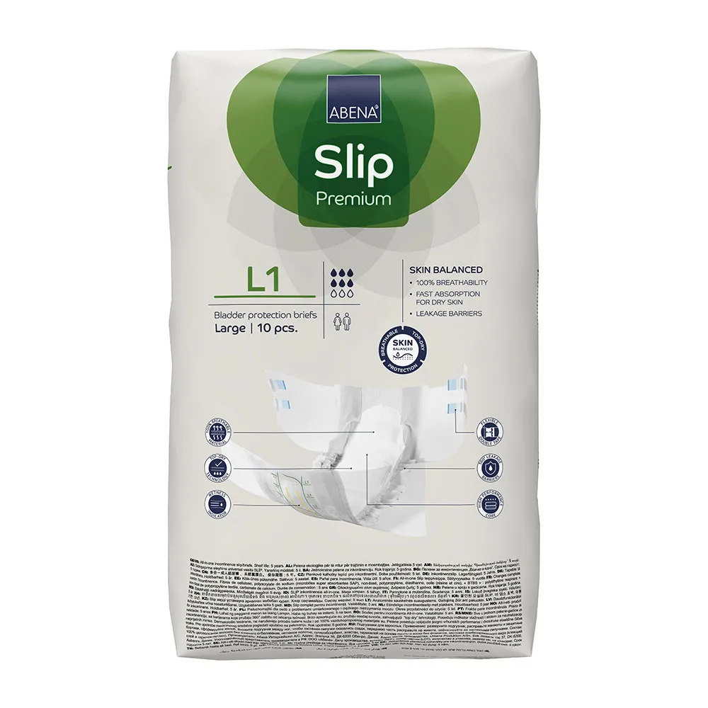 Scutece Adulti Premium Slip L , 10 bucati, Abena