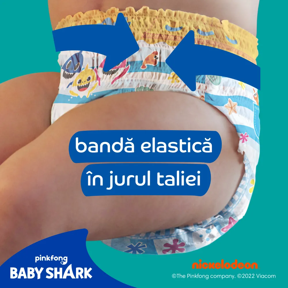 Scutece chilotel pentru apa Pampers Splash 4 Maxi, 9-15 kg, 11 bucati