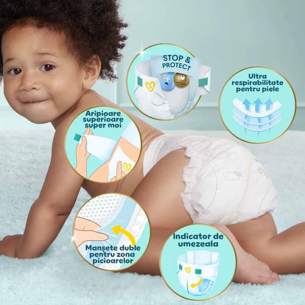 Scutece nr 5 Premium Care 11-16 kg, 148 buc, Pampers