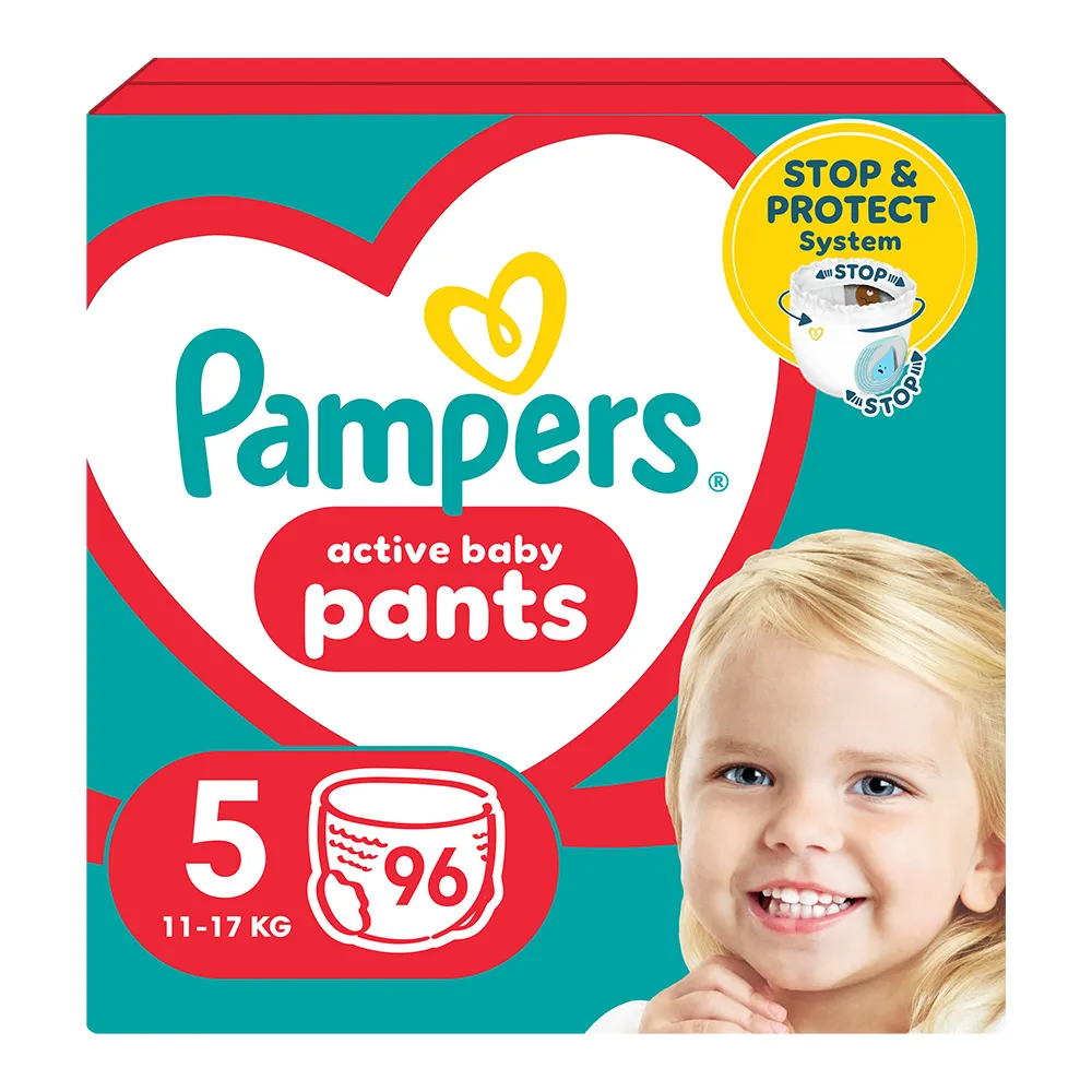 Scutece Pampers nr 5 Pants (12-17 kg), 96 buc
