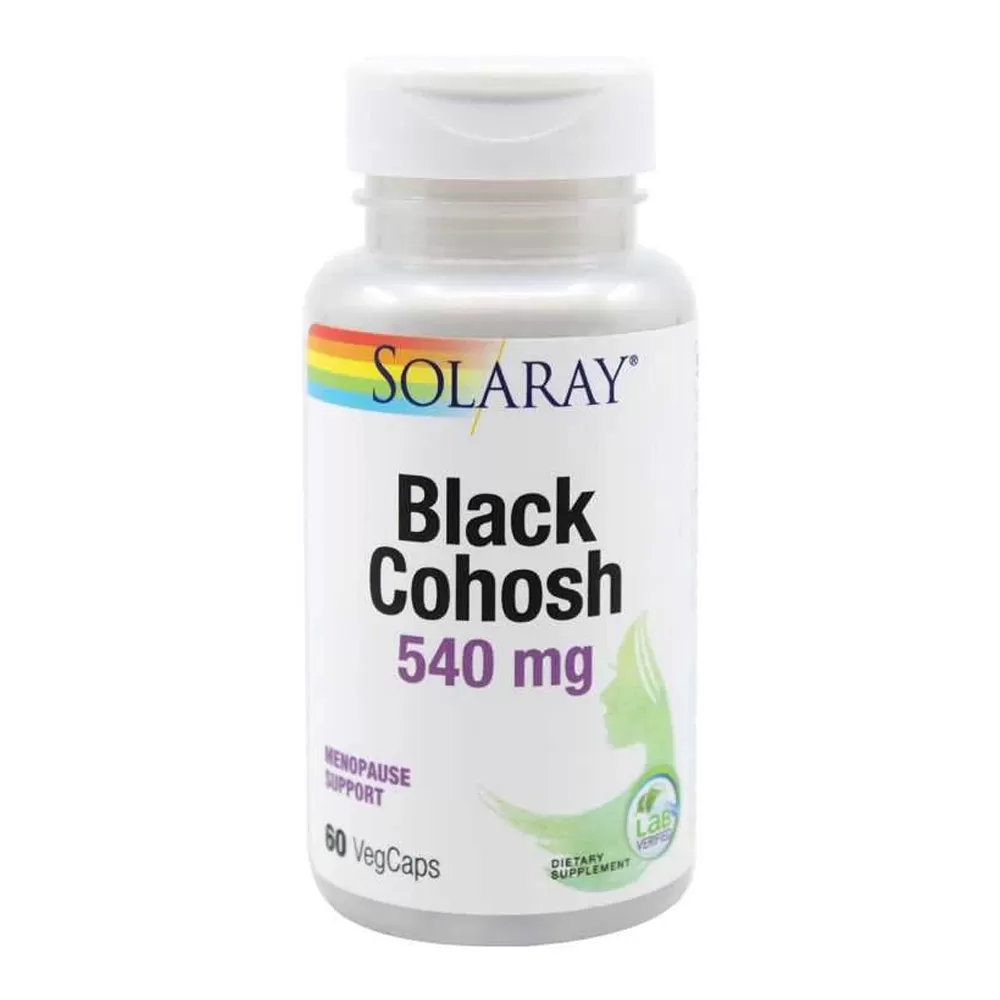 Black Cohosh 540mg Solaray, 60 capsule, Secom
