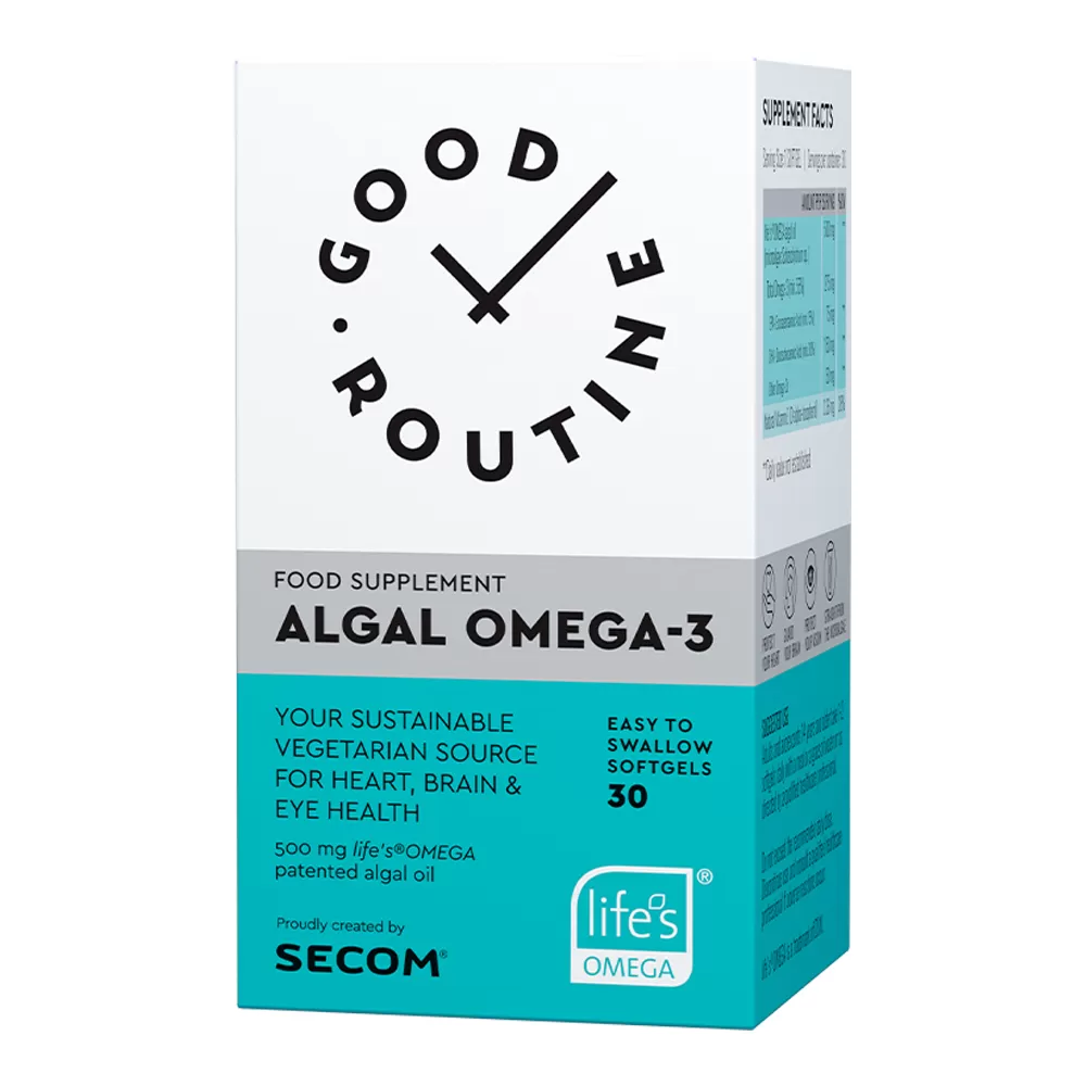 Secom Good Routine Algal Omega-3, capsule gelatinoase moi x 30