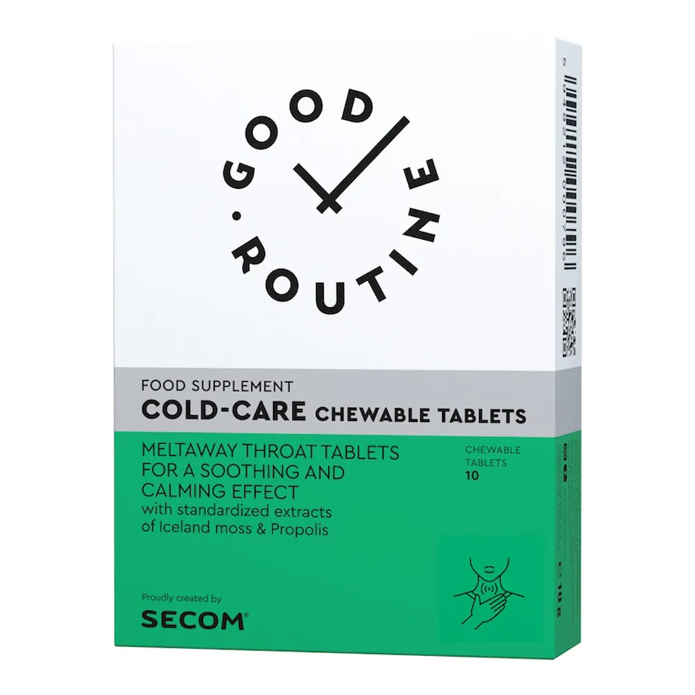 Cold-Care, 10 comprimate de supt, Good Routine
