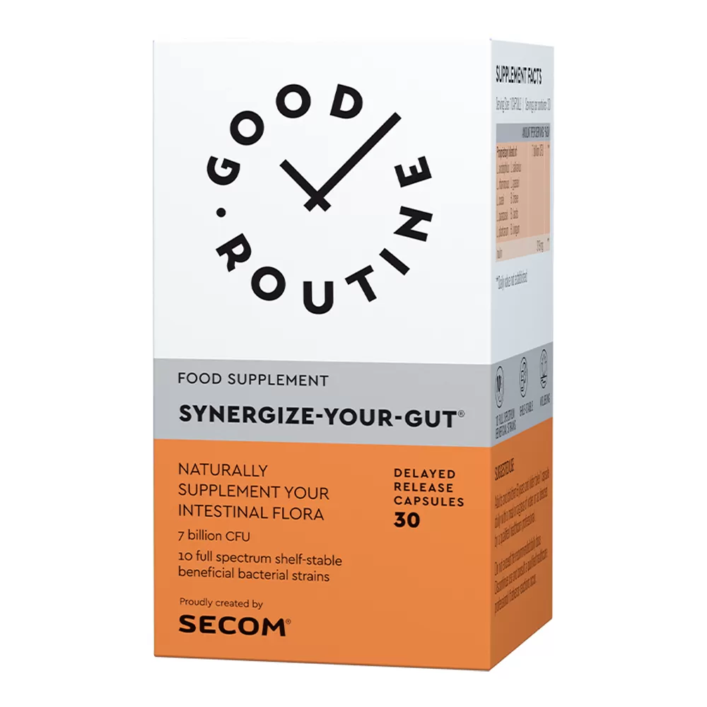 Secom Good Routine Synergize-Your-Gut, capsule vegetale x 30
