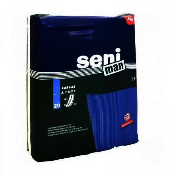 Absorbantele urologice pentru barbati Man, Super, 20 bucati, Seni