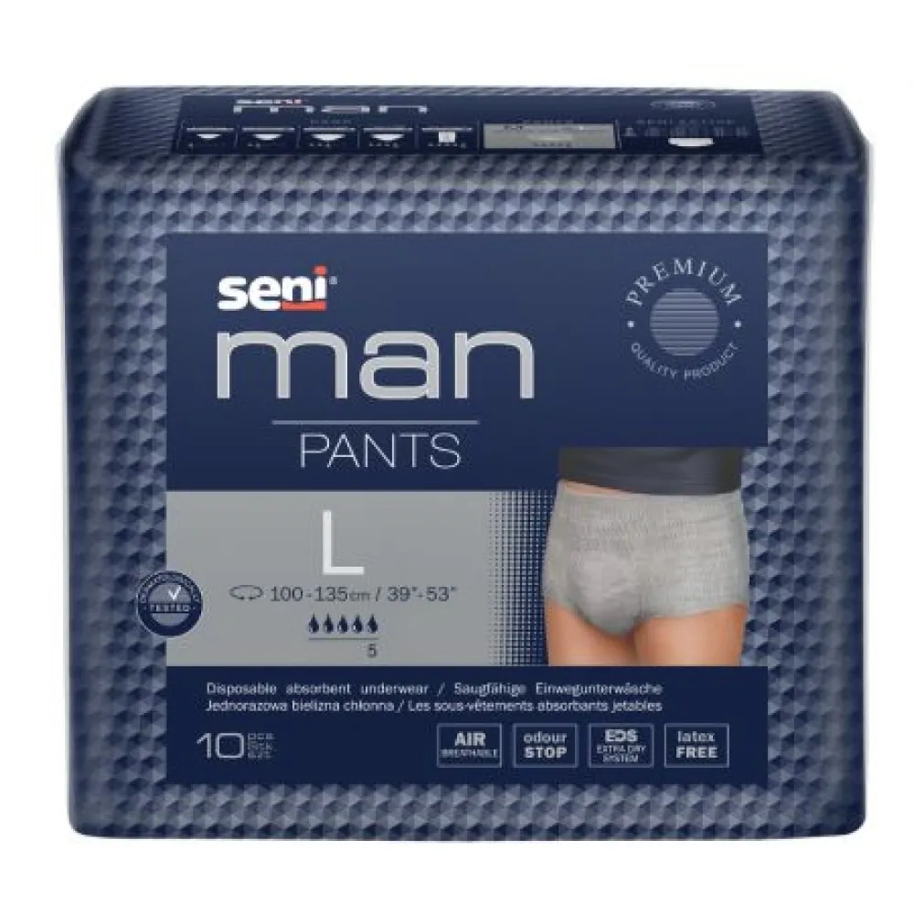 Man Pants L, 10 bucati, Seni