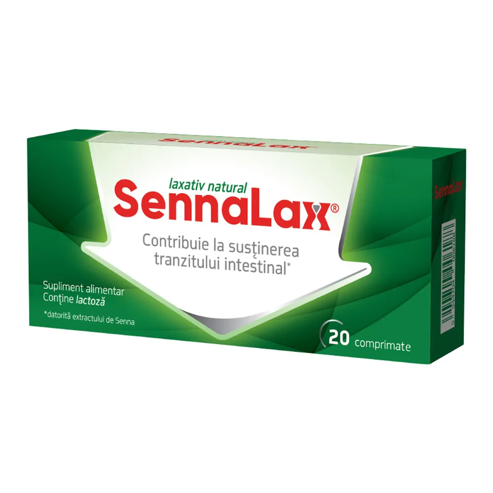 Sennalax, 20 comprimate, Biofarm