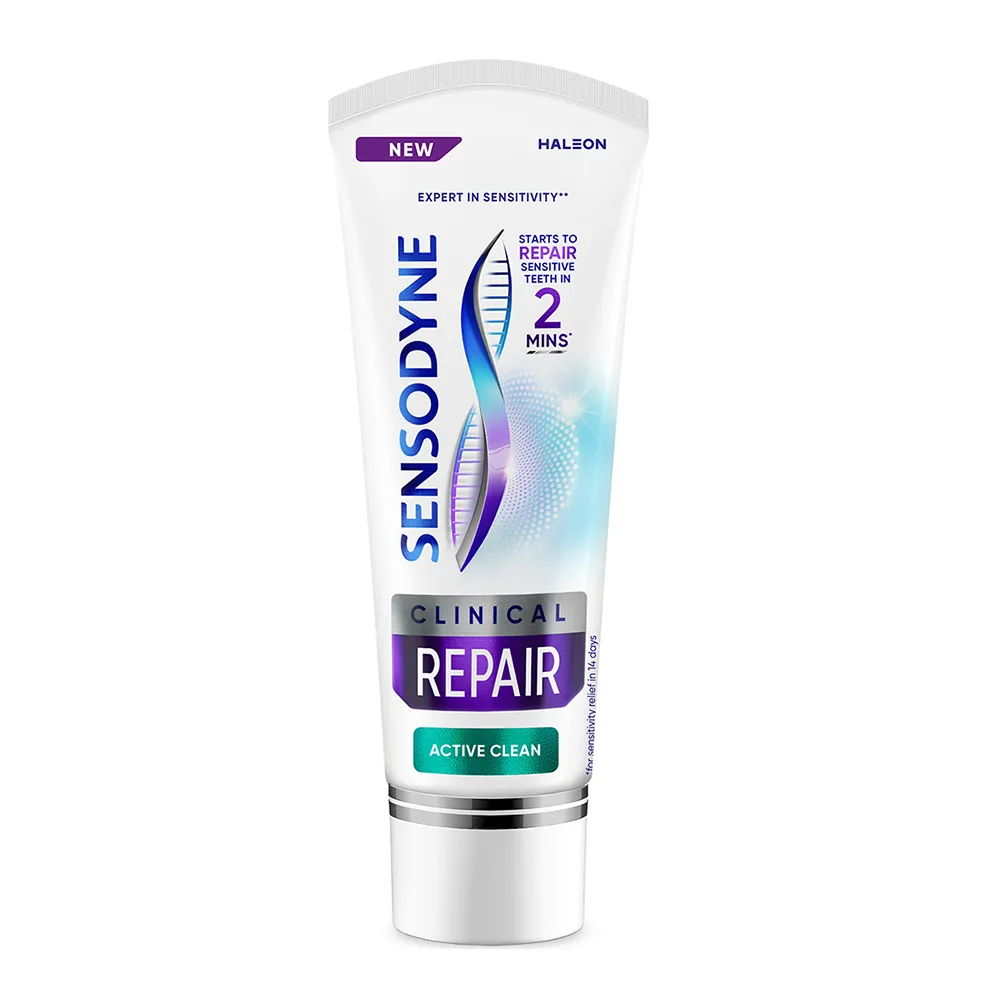 Pasta de Dinti Clinical Repair Active Clean, 75ml, Sensodyne