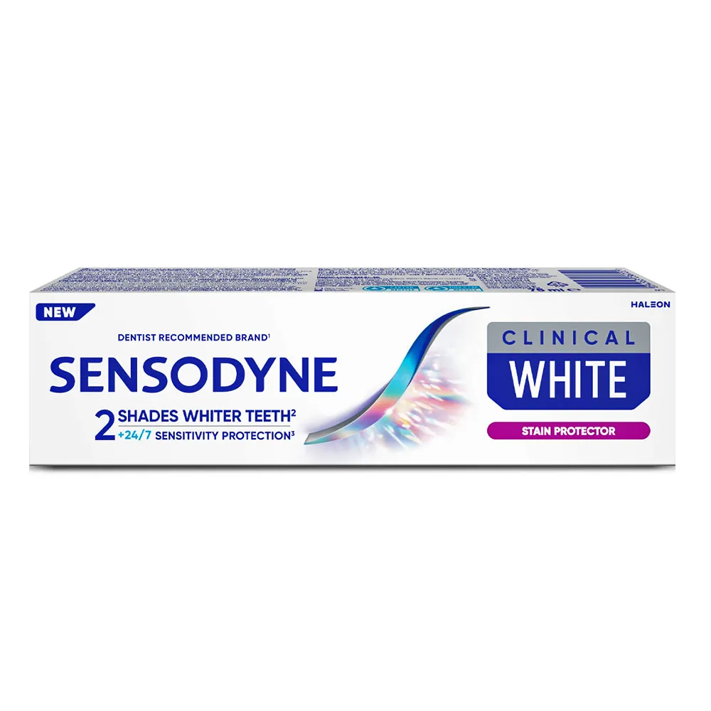 Pasta de Dinti Clinical White Stain Protector, 75ml, Sensodyne