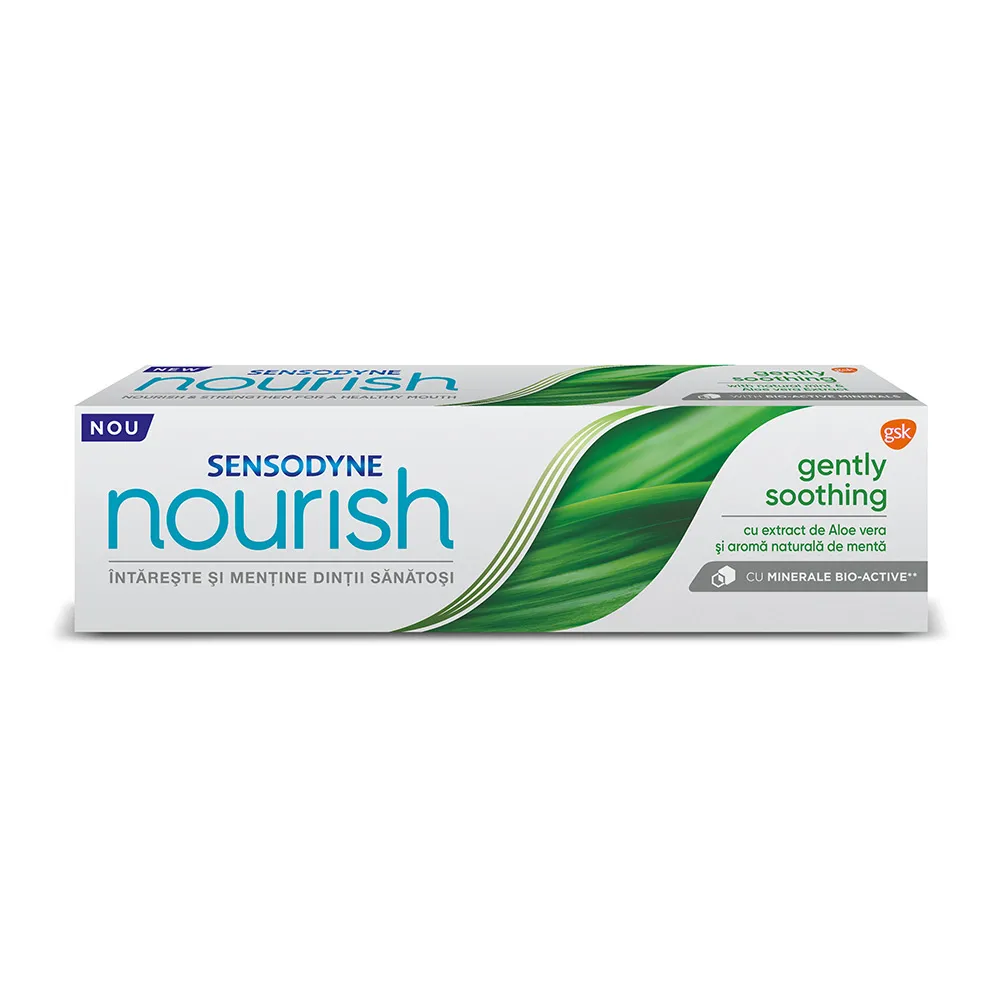 Pasta de Dinti Nourish Gently Soothing, 75ml, Sensodyne