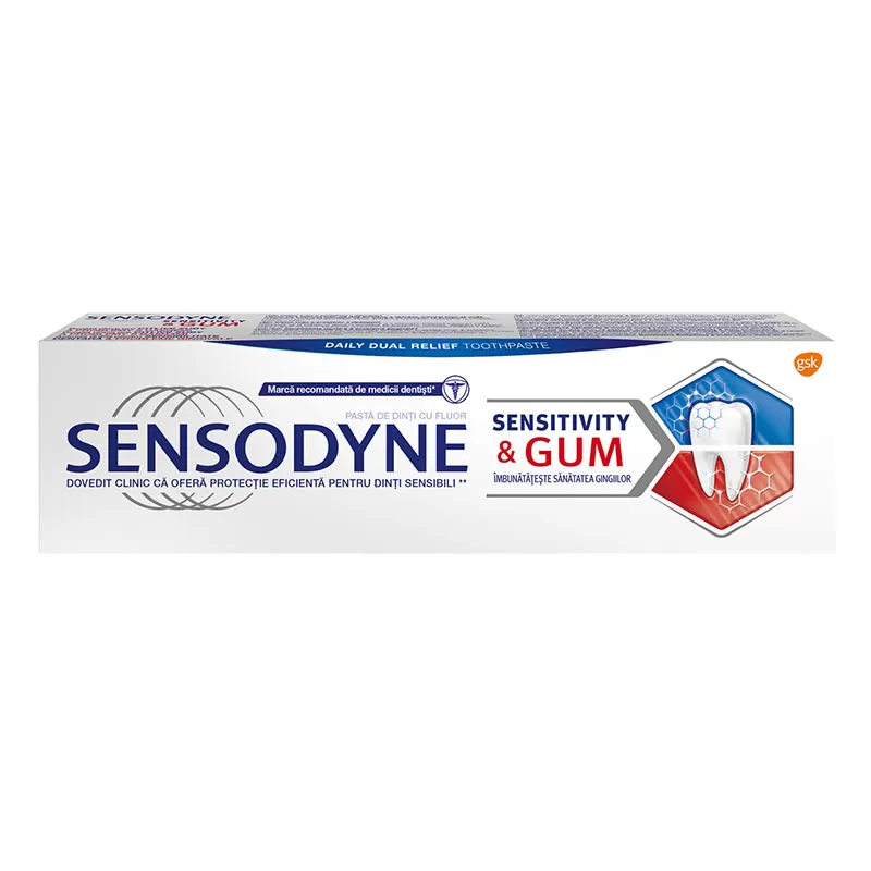 Sensodyne Pasta de Dinti Sensitivity and Gum x 75 ml
