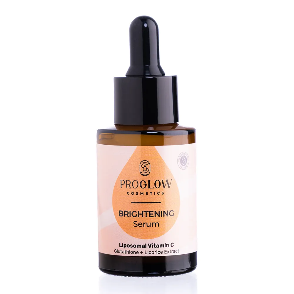 Ser antioxidant Brightening cu Vitamina C lipozomala si Glutation, 30ml, ProGlow