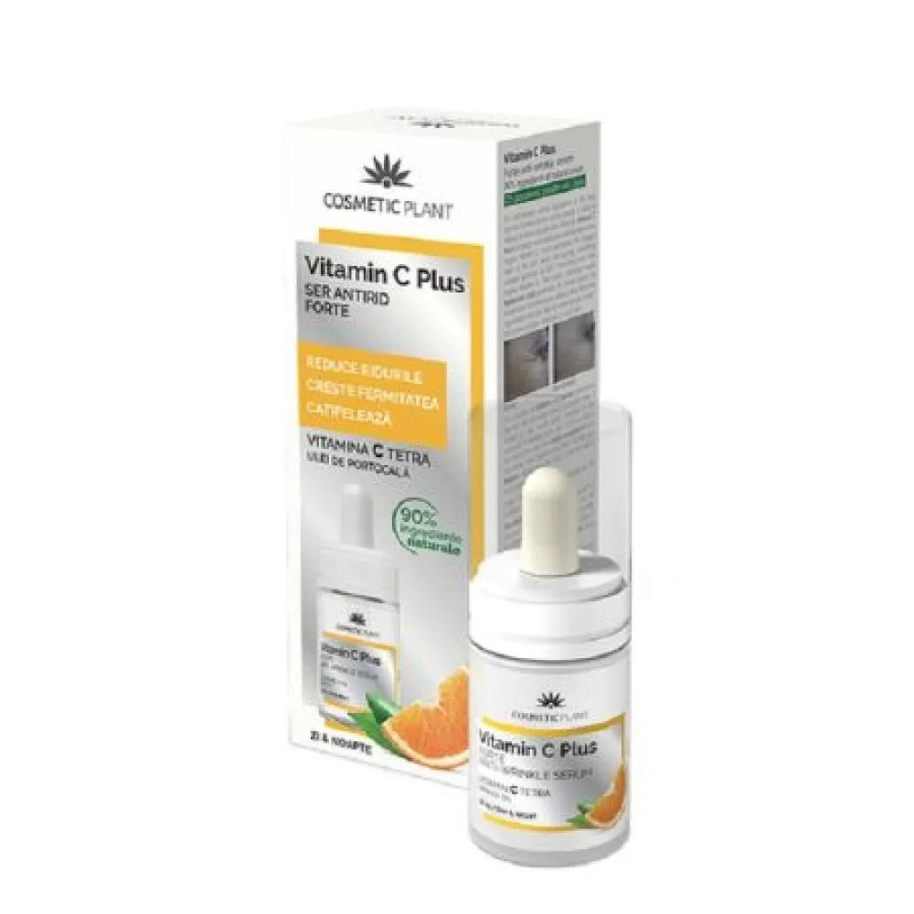 Ser antirid forte Vitamin C Plus, 15 ml, Cosmetic Plant