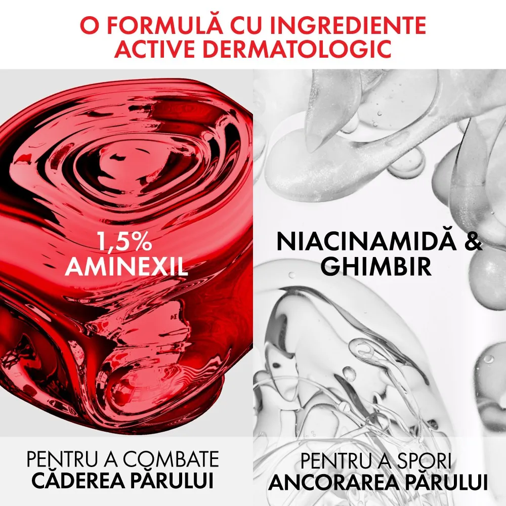 Serum capilar cu efect de regenerare Aminexil Clinical R.E.G.E.N., 90ml, Dercos