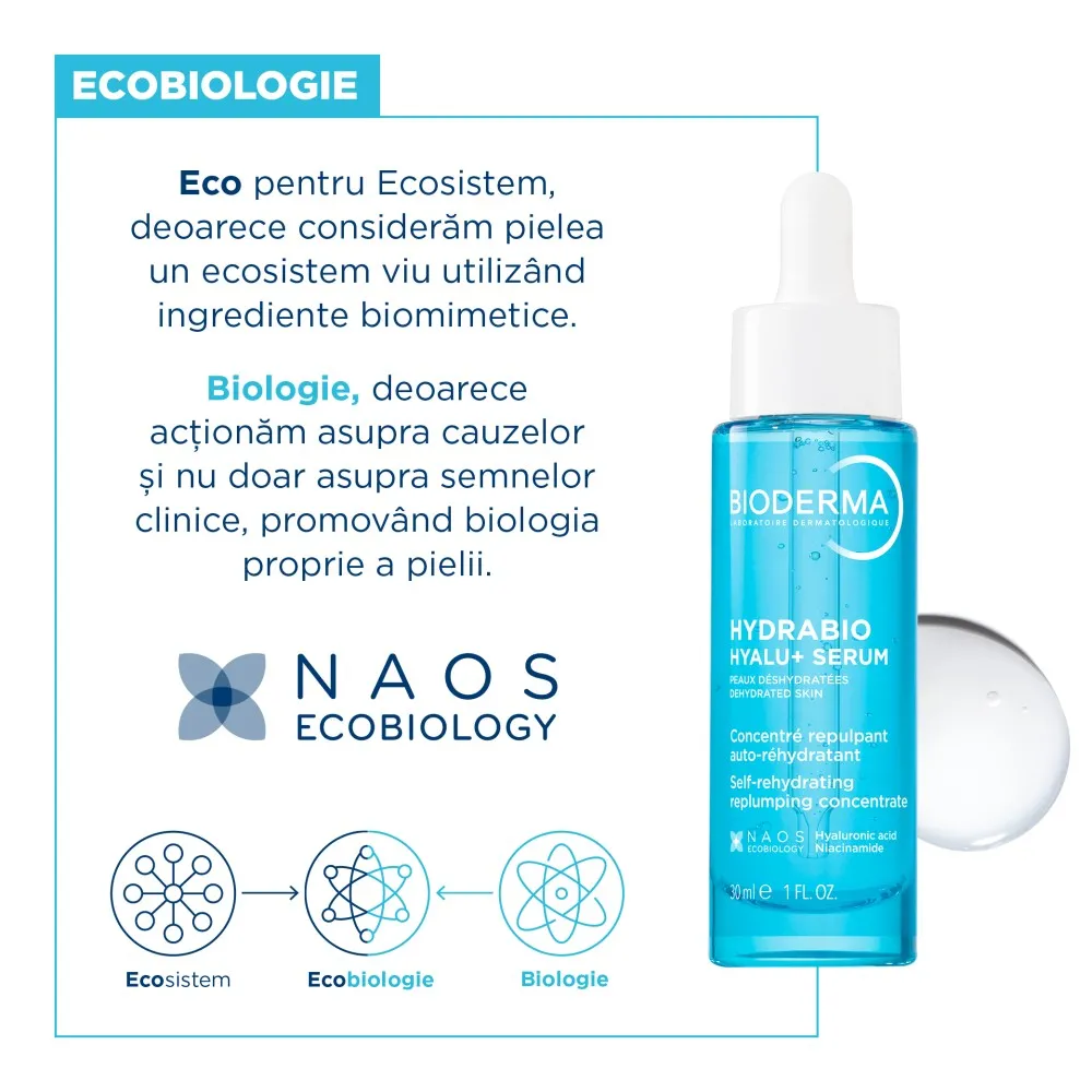 Serum Hydrabio Hyalu+, 30 ml, Bioderma