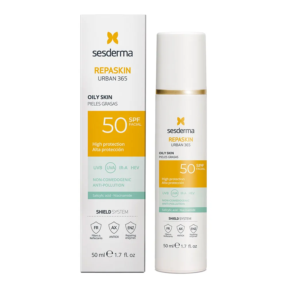 Repaskin Urban 365 Oily Skin Crema Fata SPF50, 50ml, Sesderma