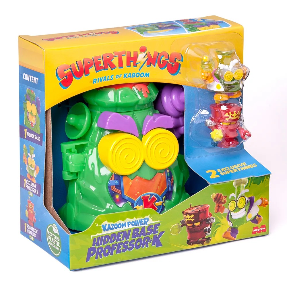 Set de Joaca Baza Ascunsa Profesor K - Superthings