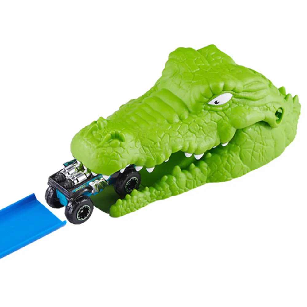 Set de Joaca Pista Masinute Crocodilul Furios +4 ani - Metal Machines