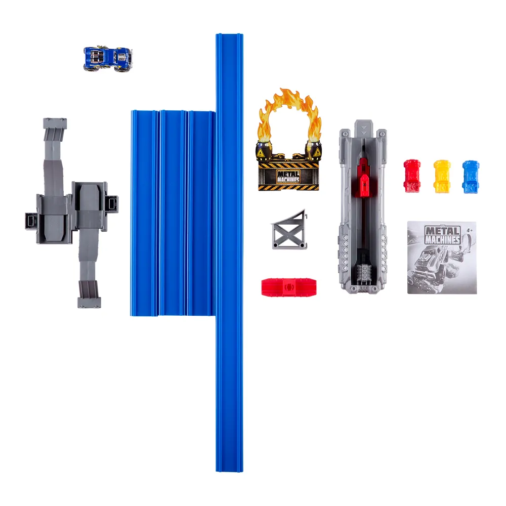 Set de Joaca Pista Masinute Road Rampage +4 ani - Metal Machines