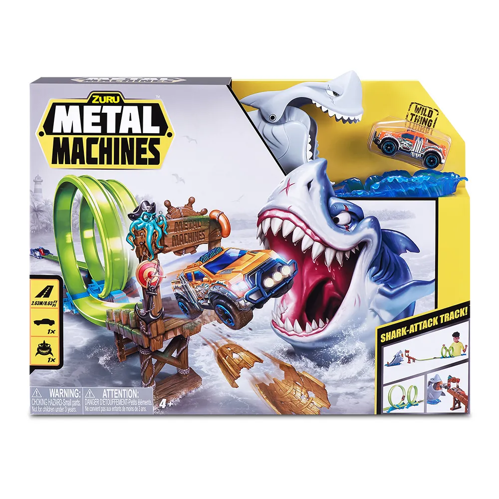 Set de Joaca Pista Rechinului +4 ani, Metal Machines