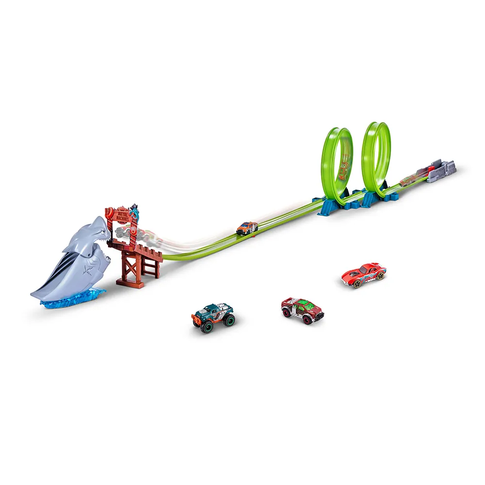 Set de Joaca Pista Rechinului +4 ani, Metal Machines