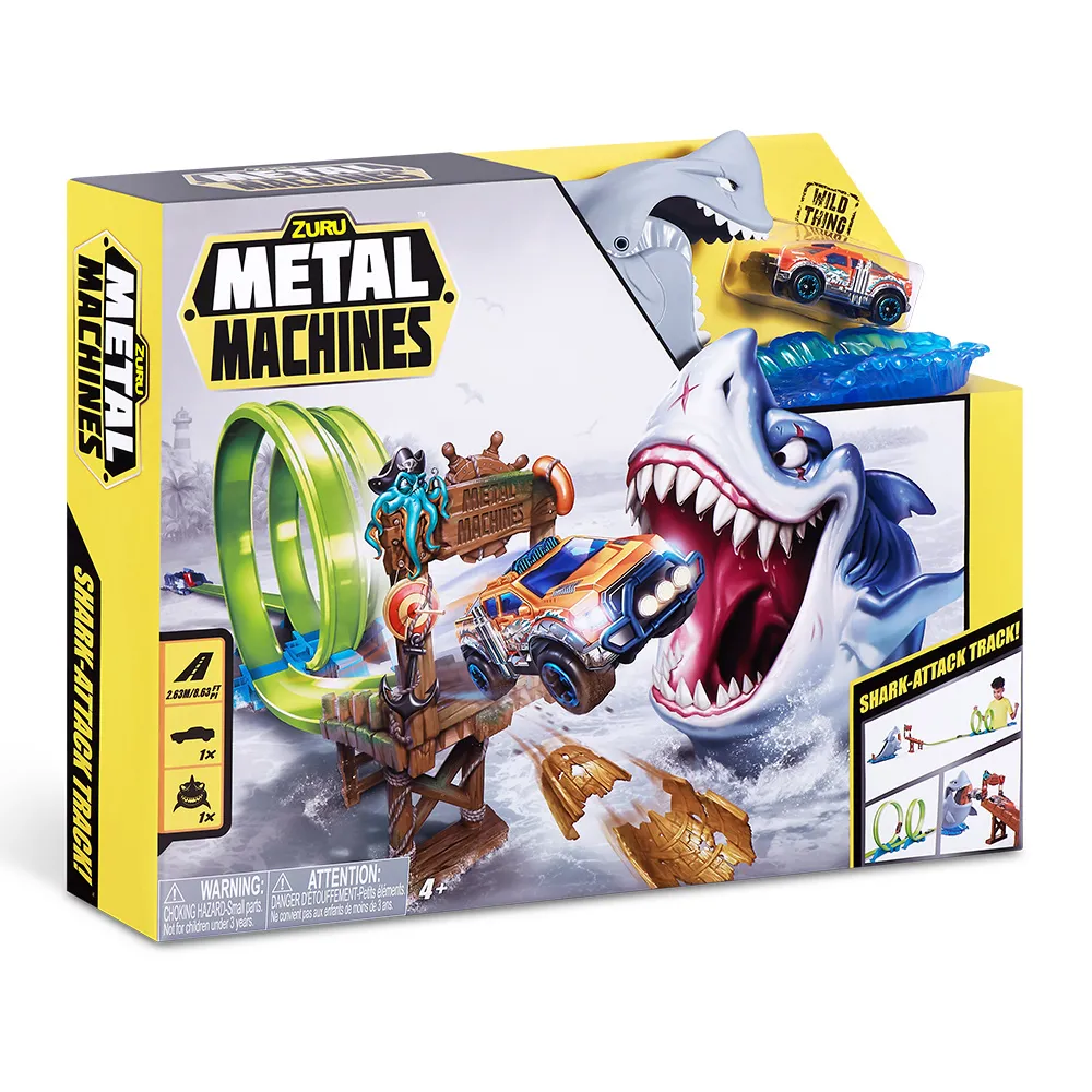 Set de Joaca Pista Rechinului +4 ani, Metal Machines