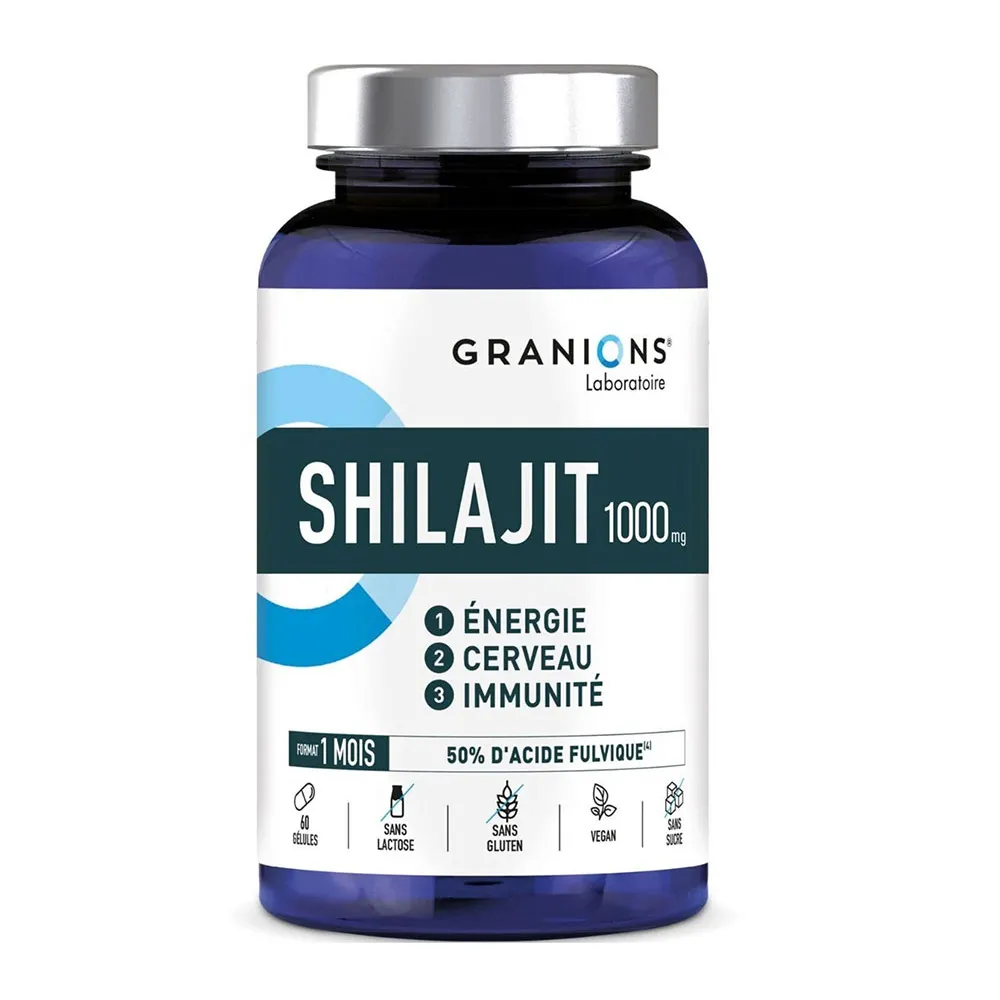 Shilajit 1000mg, 60 capsule, Granions