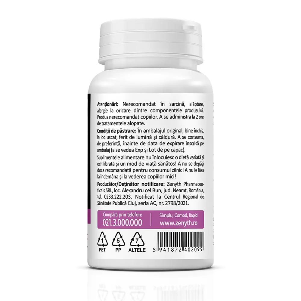 Complex Shilajit Fulvic 250mg, 30 capsule, Zenyth