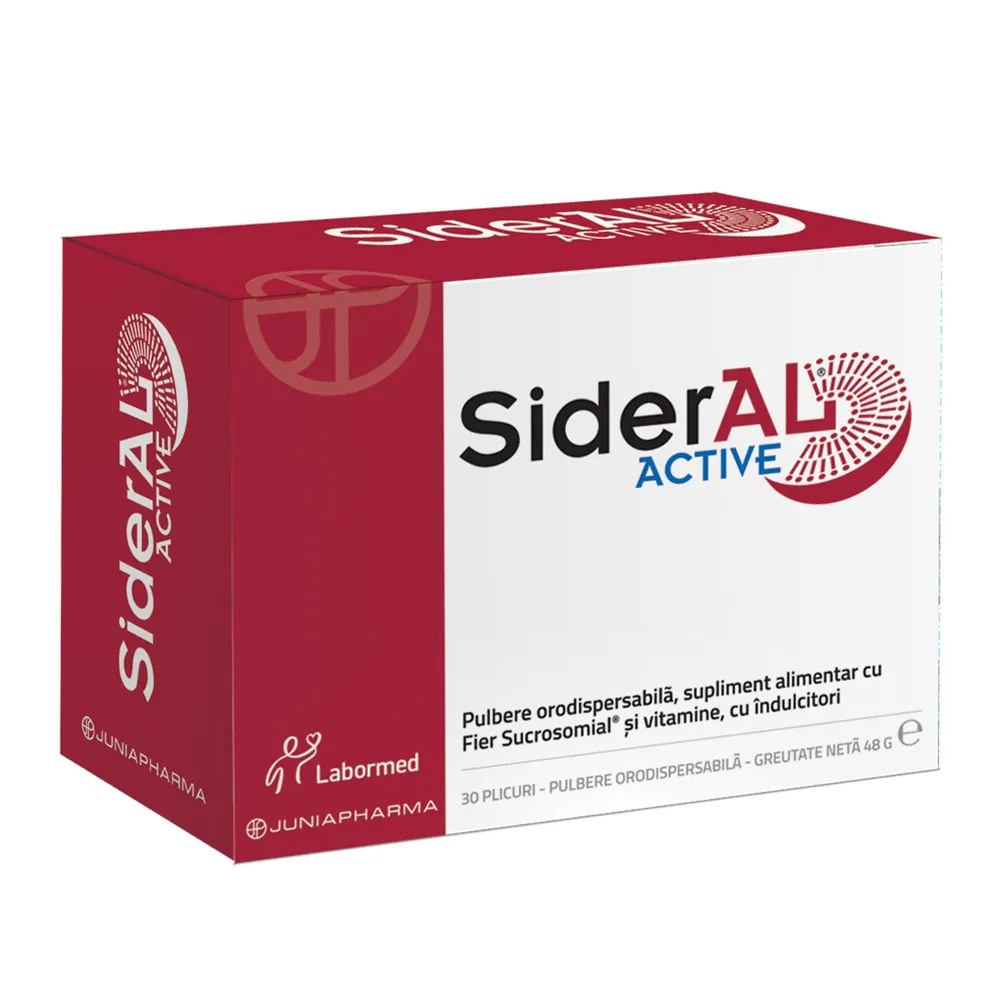 Sideral Active , pulere .orodispersabila , 30 plicuri, Labormed