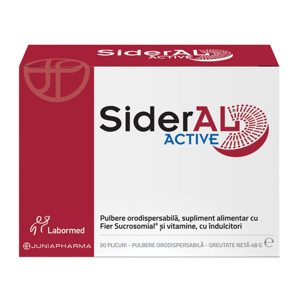 Sideral Active , pulere .orodispersabila , 30 plicuri, Labormed