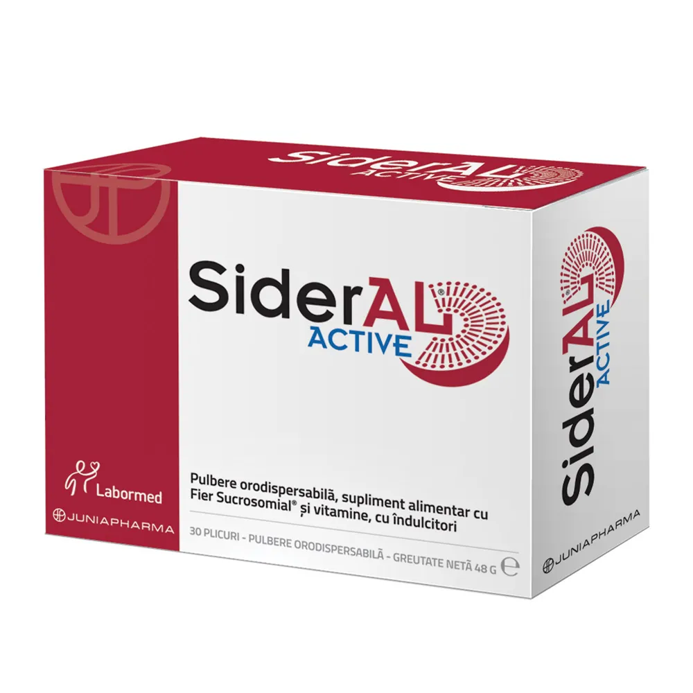 Sideral Active , pulere .orodispersabila , 30 plicuri, Labormed