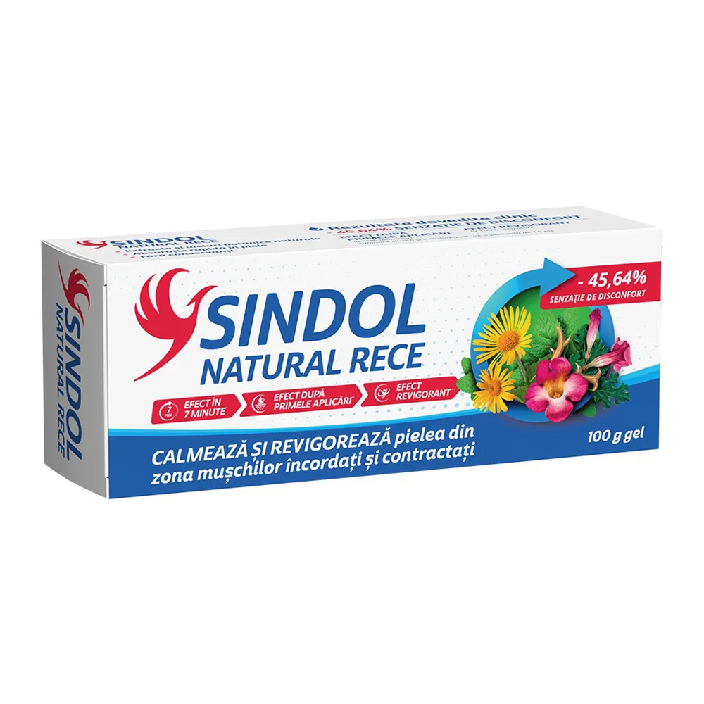 Gel Sindol Natural Rece, 100 g, Fiterman Pharma