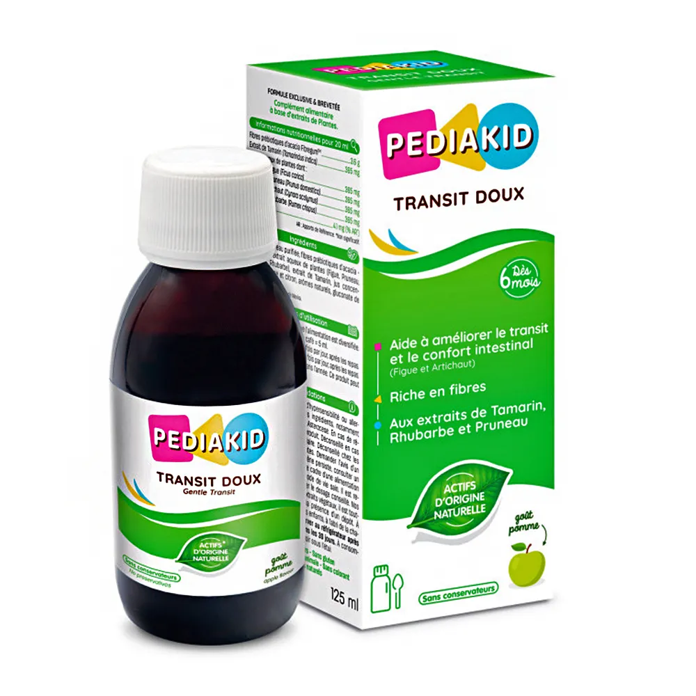 Sirop cu gust de mar verde Transit Doux, 125 ml, Pediakid