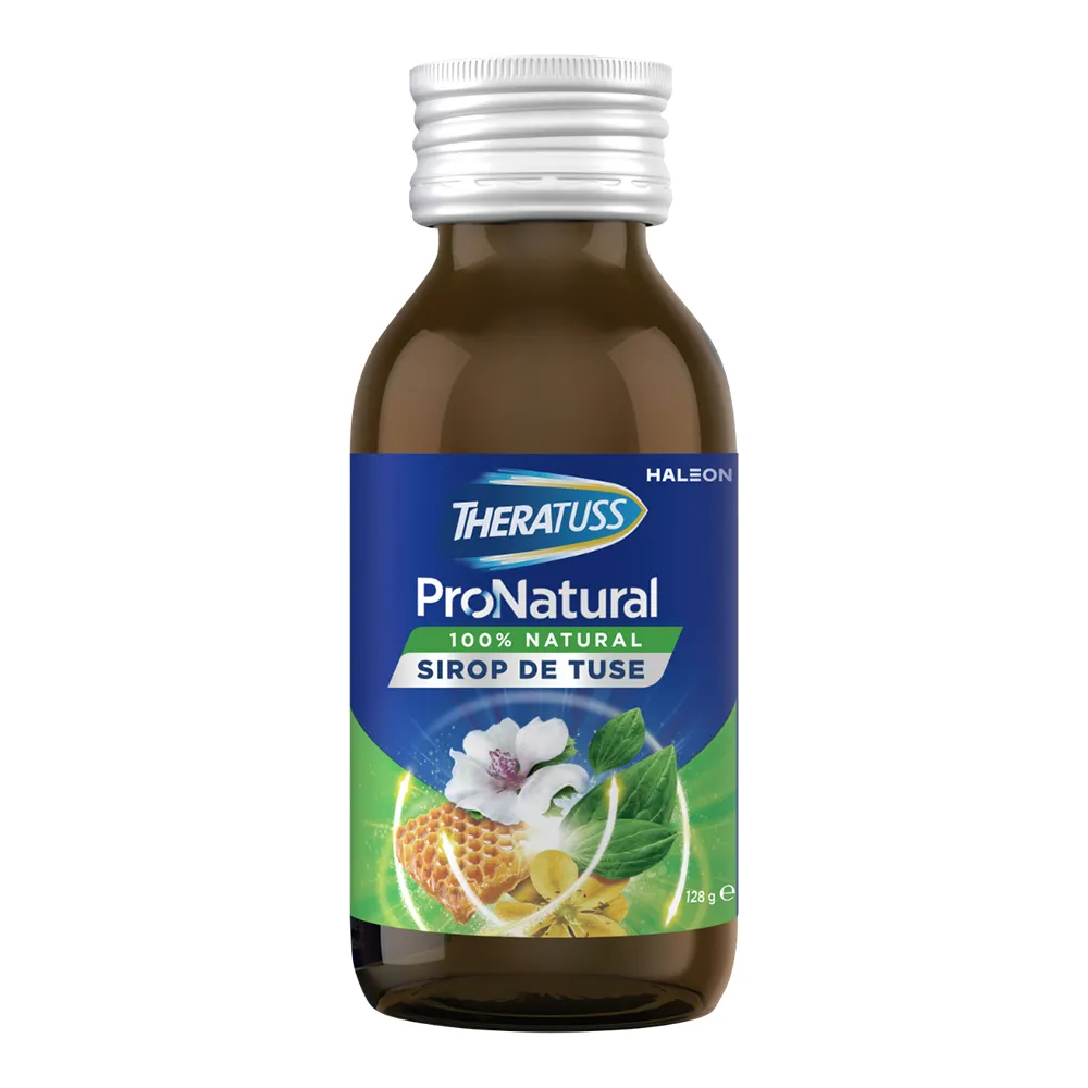 Sirop de tuse Theratuss ProNatural, 128 g, Haleon