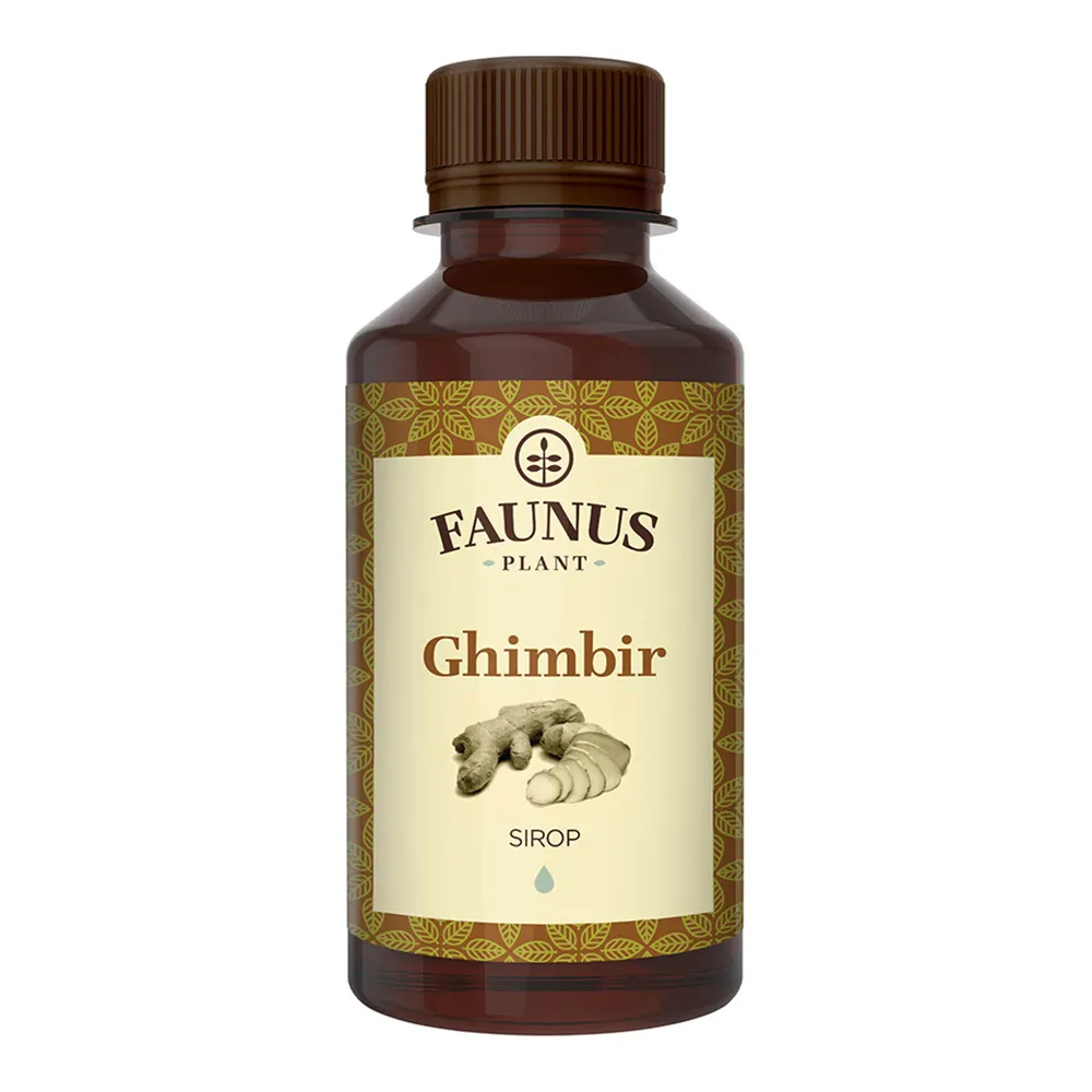 Sirop Ghimbir, 200 ml, Faunus Plant