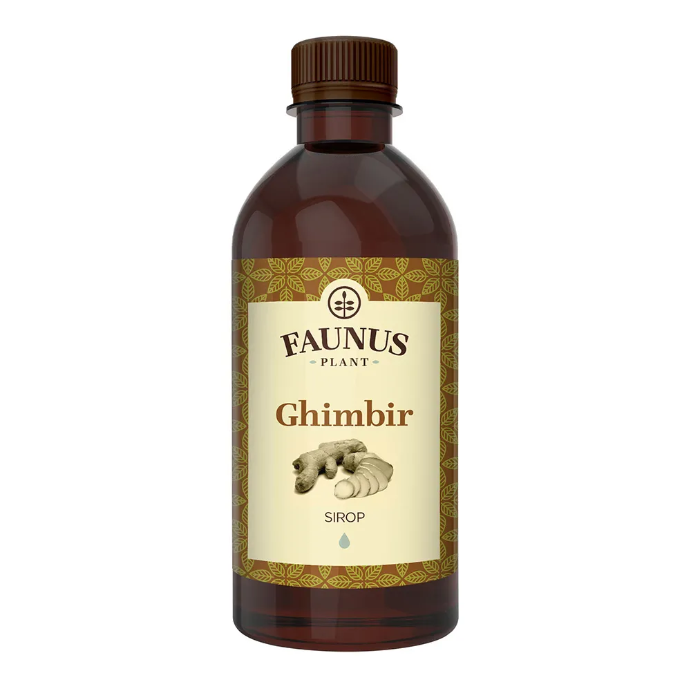 Sirop Ghimbir, 500ml, Faunus Plant