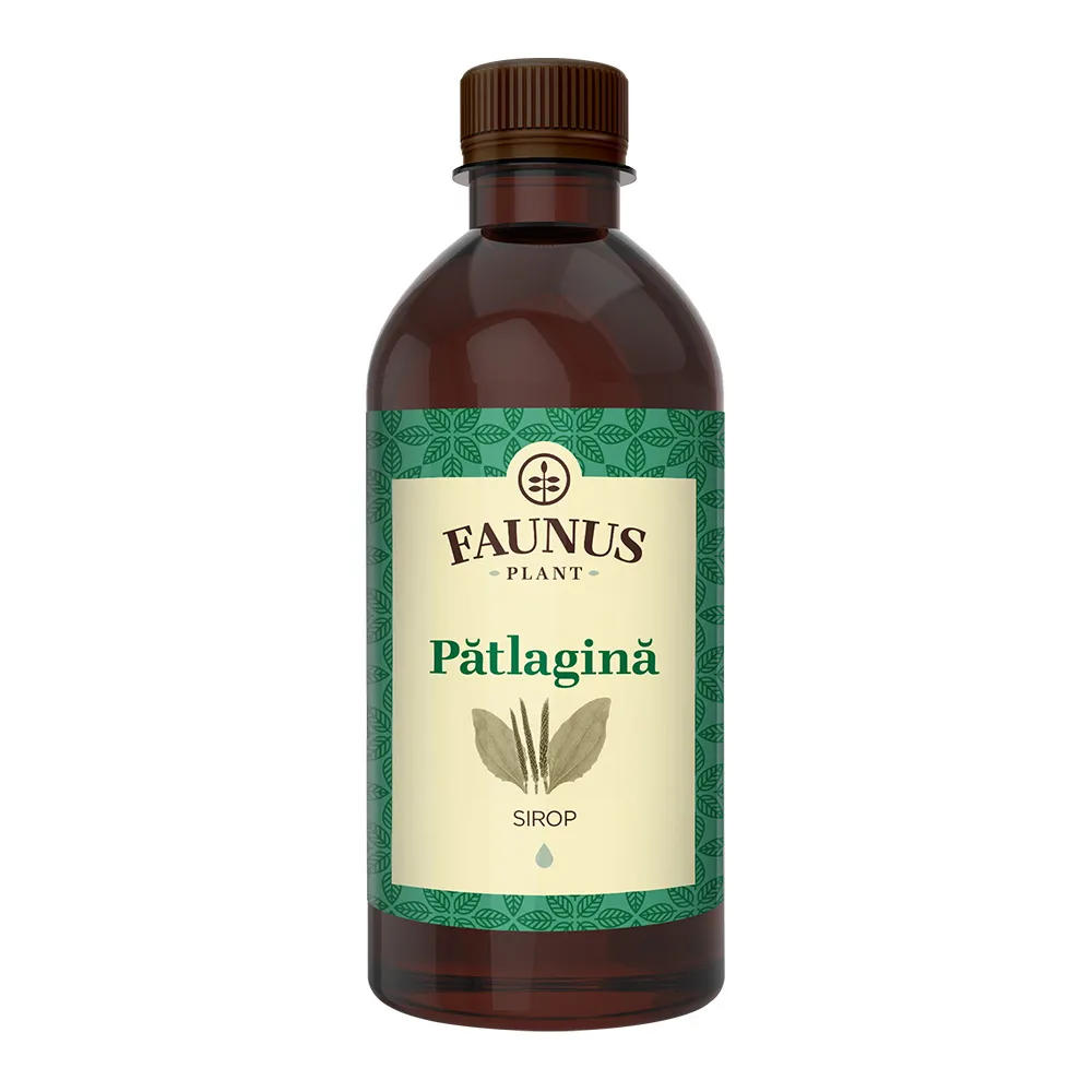 Sirop Patlagina, 500ml, Faunus Plant