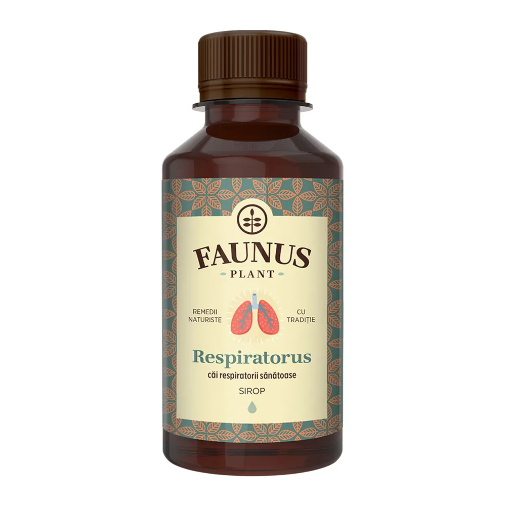 Sirop Respiratorus, 200ml, Faunus Plant