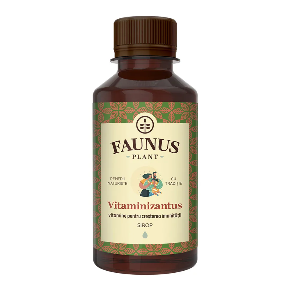 Sirop Vitaminizantus, 200ml, Faunus Plant
